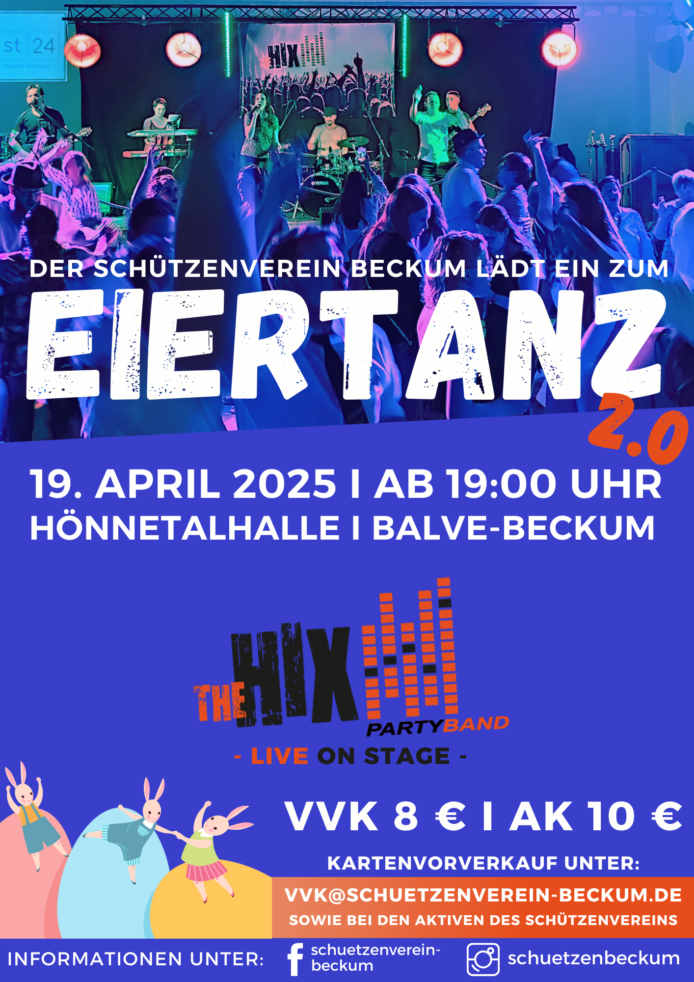 Eiertanz 2025 - Flyer-Plakat