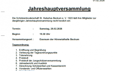 Einladung JHV 2026